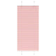 Vidaxx estor enrollable plisado 60x100 cm tela ancho 59,4 cm poliéster rosa