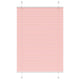 Vidaxx estor enrollable plisado 90x100 cm tela ancho 89,4 cm poliéster rosa