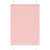 Tenda a rullo plissettata Vidaxx 90x100 cm larghezza tessuto 89,4 cm poliestere rosa