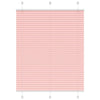 Tenda a rullo plissettata Vidaxx 105x100 cm larghezza tessuto 104,4 cm poliestere rosa