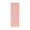 Vidaxl plissé rolgordijn 40x150 cm stofbreedte 39,4 cm polyester roze