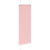 Vidaxl plissé rolgordijn 40x150 cm stofbreedte 39,4 cm polyester roze
