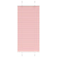Vidaxx estor enrollable plisado 65x150 cm tela ancho 64,4 cm poliéster rosa