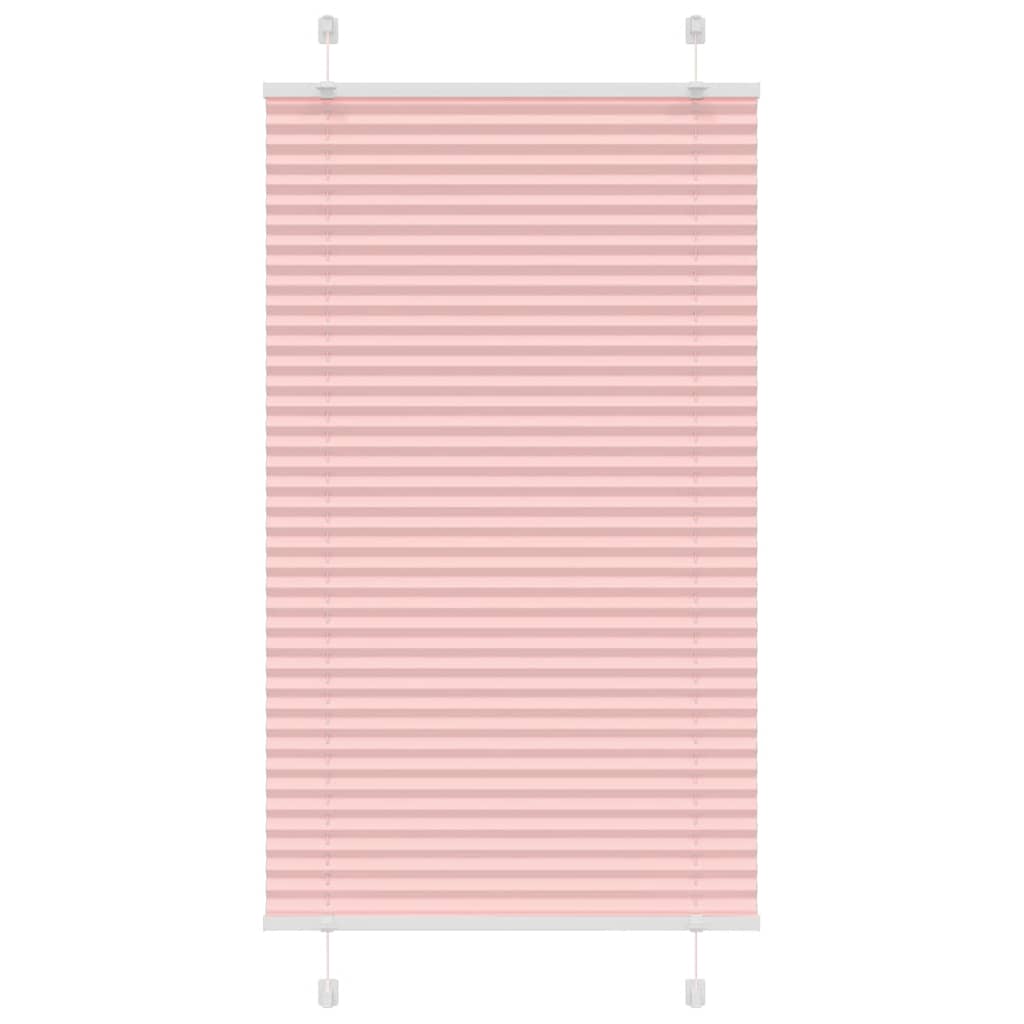 Tenda a rullo plissettata Vidaxx 70x150 cm larghezza tessuto 69,4 cm poliestere rosa