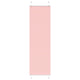 Vidaxx estor enrollable plisado 55x200 cm ancho de tela 54,4 cm poliéster rosa