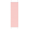 Vidaxl plissé rolgordijn 60x200 cm stofbreedte 59,4 cm polyester roze