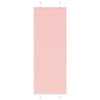 Vidaxl plissé rolgordijn 75x200 cm stofbreedte 74,4 cm polyester roze