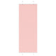Vidaxx estor enrollable plisado 75x200 cm ancho de tela 74,4 cm poliéster rosa