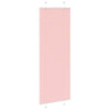 Vidaxl plissé rolgordijn 75x200 cm stofbreedte 74,4 cm polyester roze