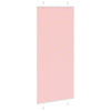 Vidaxl plissé rolgordijn 100x200 cm stofbreedte 99,4cm polyester roze