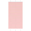 Tenda a rullo plissettata Vidaxx 105x200 cm larghezza tessuto 104,4 cm poliestere rosa