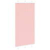 Vidaxl plissé rolgordijn 105x200cm stofbreedte 104,4cm polyester roze
