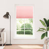 Tenda a rullo plissettata Vidaxx 110x200 cm larghezza tessuto 109,4 cm poliestere rosa