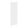 Vidaxl plissé rolgordijn 50x100 cm stofbreedte 49,4 cm polyester wit