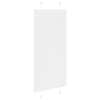 Vidaxl plissé rolgordijn 55x100 cm stofbreedte 54,4 cm polyester wit