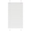 Vidaxx estor enrollable plisado 80x100 cm tela ancho 79,4 cm poliéster blanco