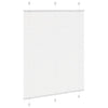 Tenda a rullo plissettata Vidaxx 110x100 cm larghezza tessuto 109,4 cm poliestere bianco
