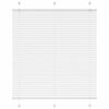 Vidaxl plissé rolgordijn 115x100cm stofbreedte 114,4cm polyester wit