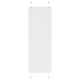 Vidaxl plissé rolgordijn 50x150 cm stofbreedte 49,4 cm polyester wit