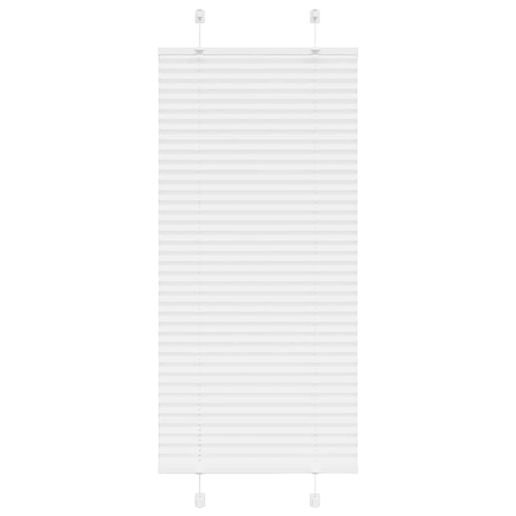 Tenda a rullo plissettata Vidaxx 60x150 cm larghezza tessuto 59,4 cm poliestere bianco
