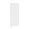 Tenda a rullo plissettata Vidaxx 60x150 cm larghezza tessuto 59,4 cm poliestere bianco