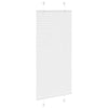 Vidaxl plissé rolgordijn 65x150 cm stofbreedte 64,4 cm polyester wit