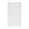 Tenda a rullo plissettata Vidaxx 75x150 cm larghezza tessuto 74,4 cm poliestere bianco