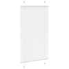 Tenda a rullo plissettata Vidaxx 80x150 cm larghezza tessuto 79,4 cm poliestere bianco