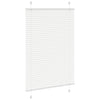 Vidaxl plissé rolgordijn 85x150 cm stofbreedte 84,4 cm polyester wit