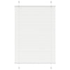 Vidaxl plissé rolgordijn 95x150 cm stofbreedte 94,4 cm polyester wit