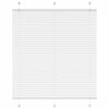 Vidaxl plissé rolgordijn 115x150 cm stofbreedte 114,4cm polyester wit