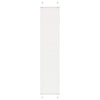 Vidaxx estor enrollable plisado 40x200 cm ancho de tela 39,4 cm poliéster blanco