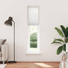 Tenda a rullo plissettata Vidaxx 50x200 cm larghezza tessuto 49,4 cm poliestere bianco