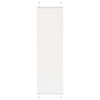 Tenda a rullo plissettata Vidaxx 55x200 cm larghezza tessuto 54,4 cm poliestere bianco