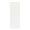Vidaxx estor enrollable plisado 75x200 cm ancho de tela 74,4 cm poliéster blanco
