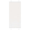 Vidaxx estor enrollable plisado 85x200 cm ancho de tela 84,4 cm poliéster blanco