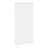 Vidaxl plissé rolgordijn 105x200 cm stofbreedte 104,4cm polyester wit