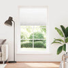 Vidaxl plissé rolgordijn 115x200 cm stofbreedte 114,4cm polyester wit