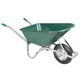 Vidaxl Wheelbarrow 90 L 150 kg in acciaio zincato e verde plastica