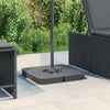 Vidaxl Set da 4 pezzi di Parasol Piede per Parasolo Croce 100 kg Pp
