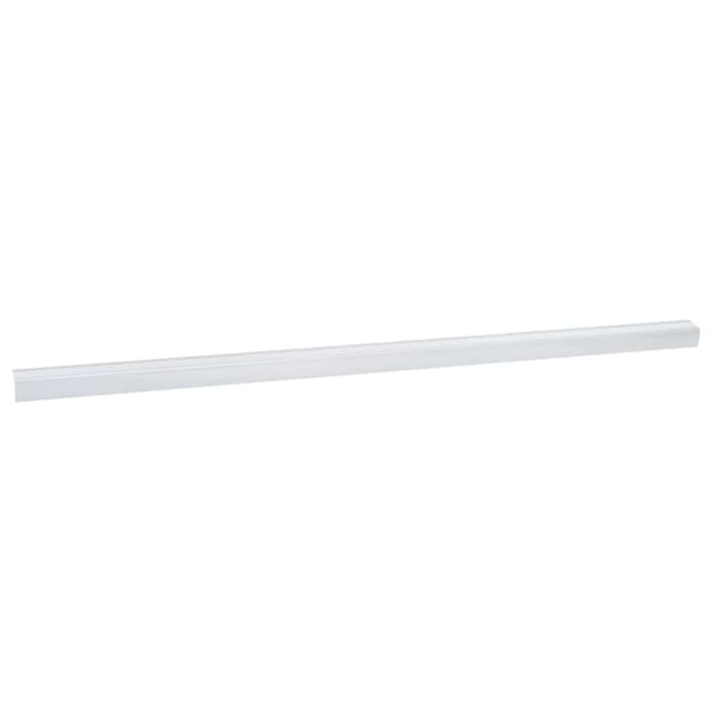 Profili per scale Vidaxxl 10 pz argento 67 x 3 x 2 cm alluminio