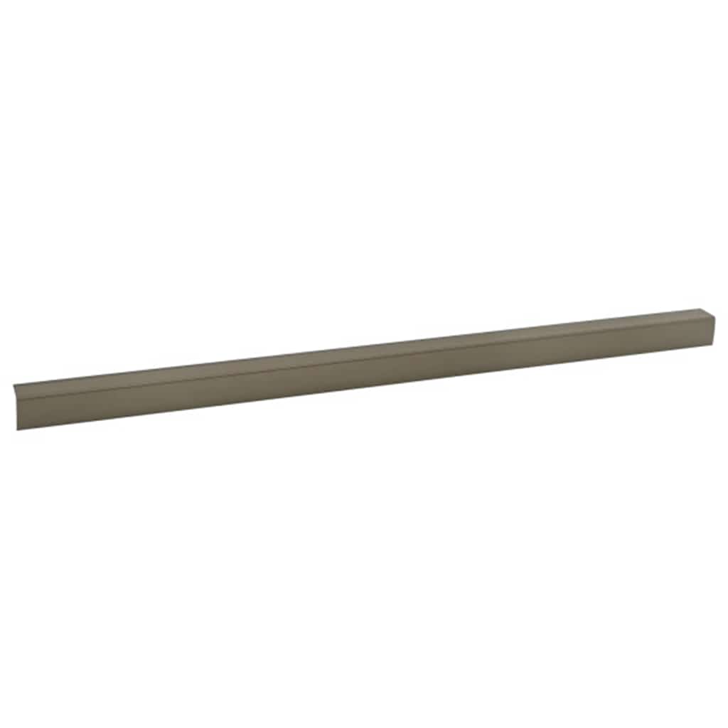 Profili per scale Vidaxxl 30 pz champagne 67 x 3 x 2 cm alluminio