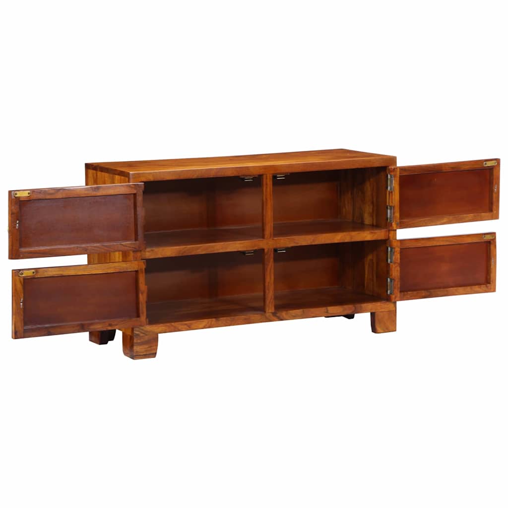 Scarpiera Vidaxx marrone 90 x 35 x 55 cm in legno massello di acacia