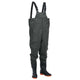 Vidaxl waadpak con botas tamaño 38 verde oscuro