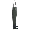 Vidaxl waadpak con botas tamaño 38 verde oscuro