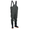 Vidaxl waadpak con botas tamaño 42 verde oscuro