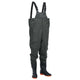 Vidaxl waadpak con botas tamaño 43 verde oscuro