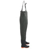 Vidaxl waadpak con botas tamaño 43 verde oscuro