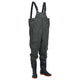 Vidaxl waadpak con botas tamaño 46 verde oscuro