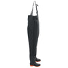 Vidaxl waadpak con botas tamaño 40 negro